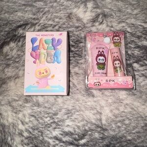 Labubu Trio- blind box, lotion and lip set